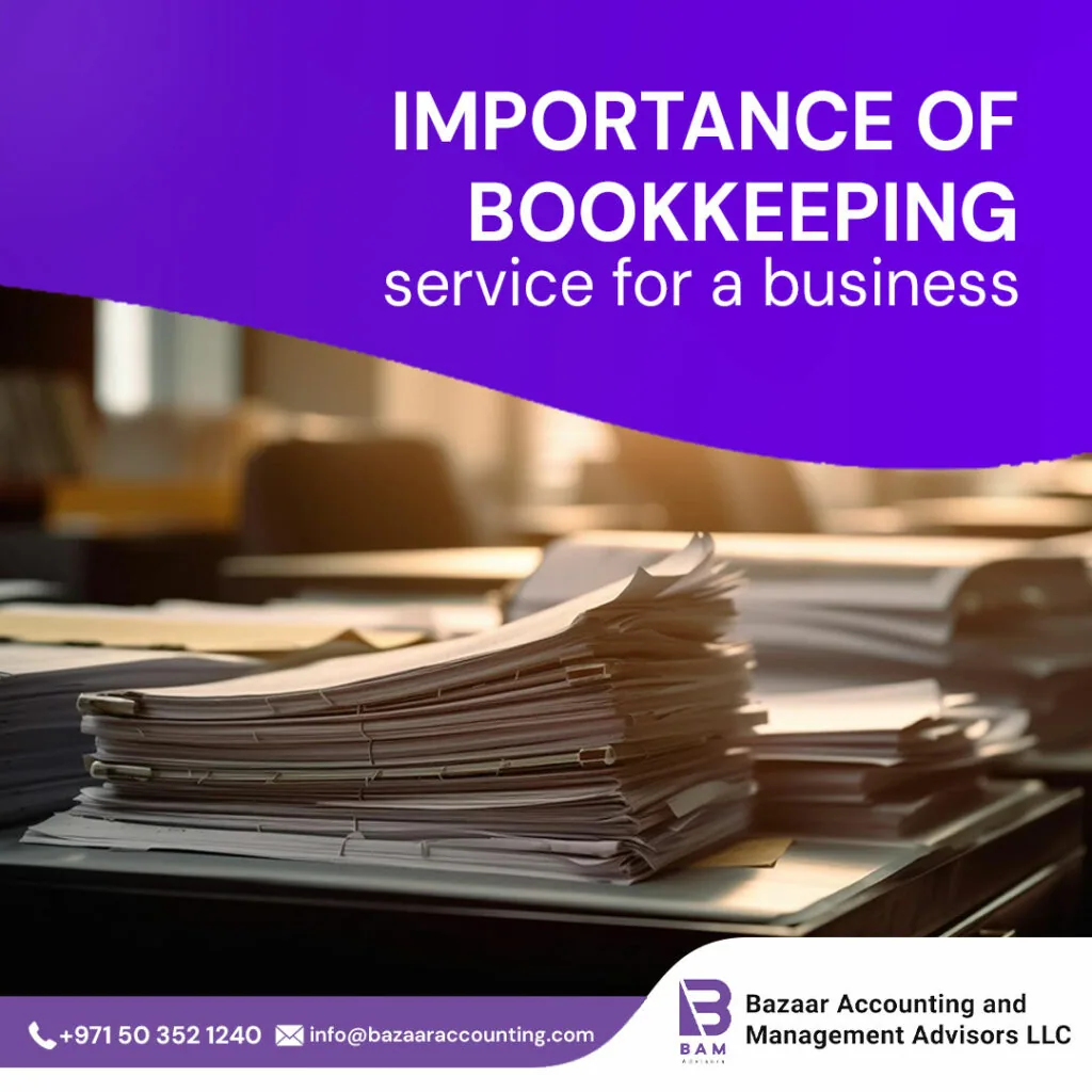 Importance of bookkeeping service for a business