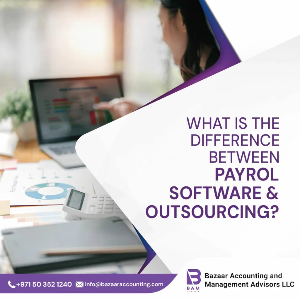 What is the difference between payroll software and outsourcing?