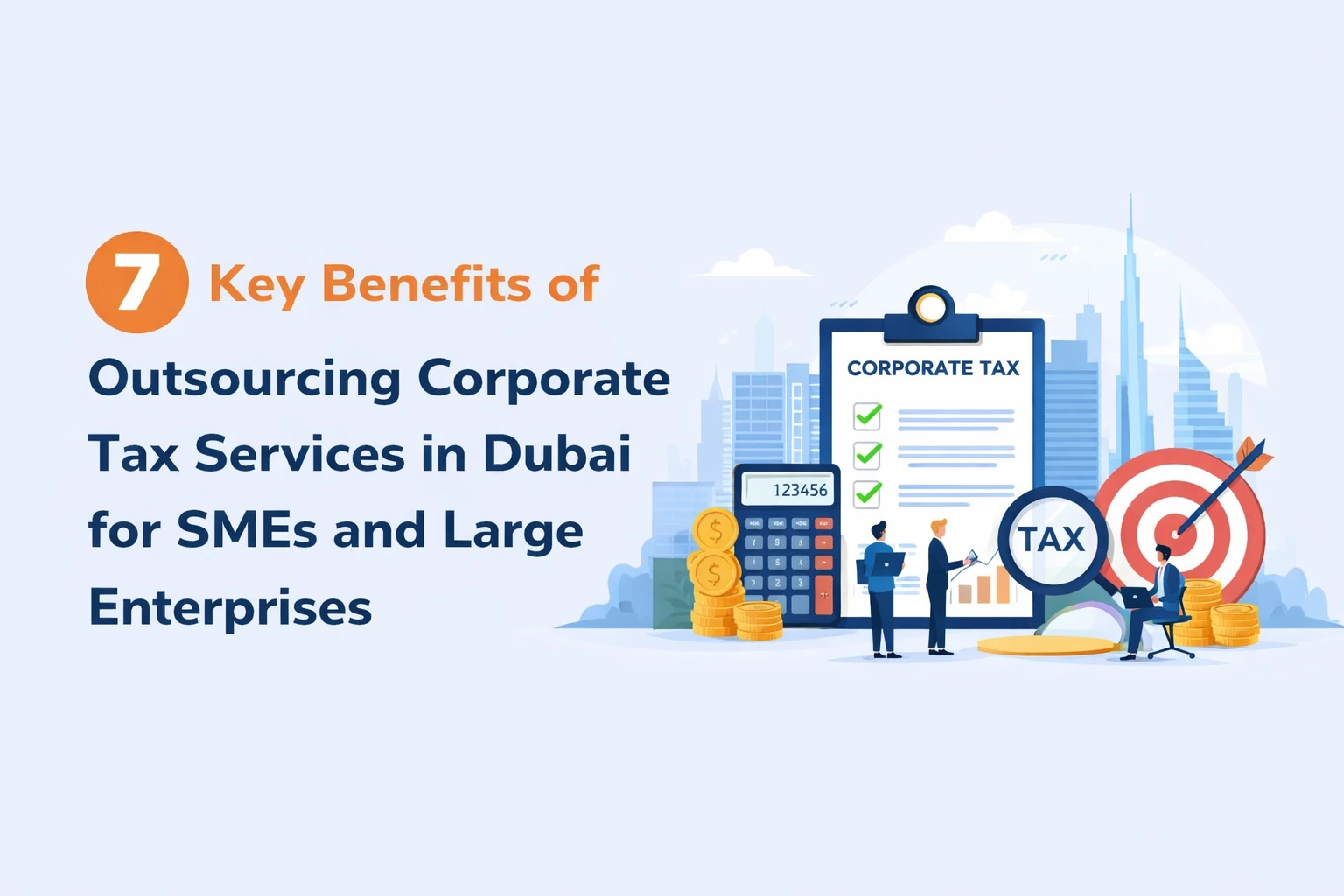 7 Key Benefits of Outsourcing Corporate Tax Services in Dubai for SMEs and Large Enterprises