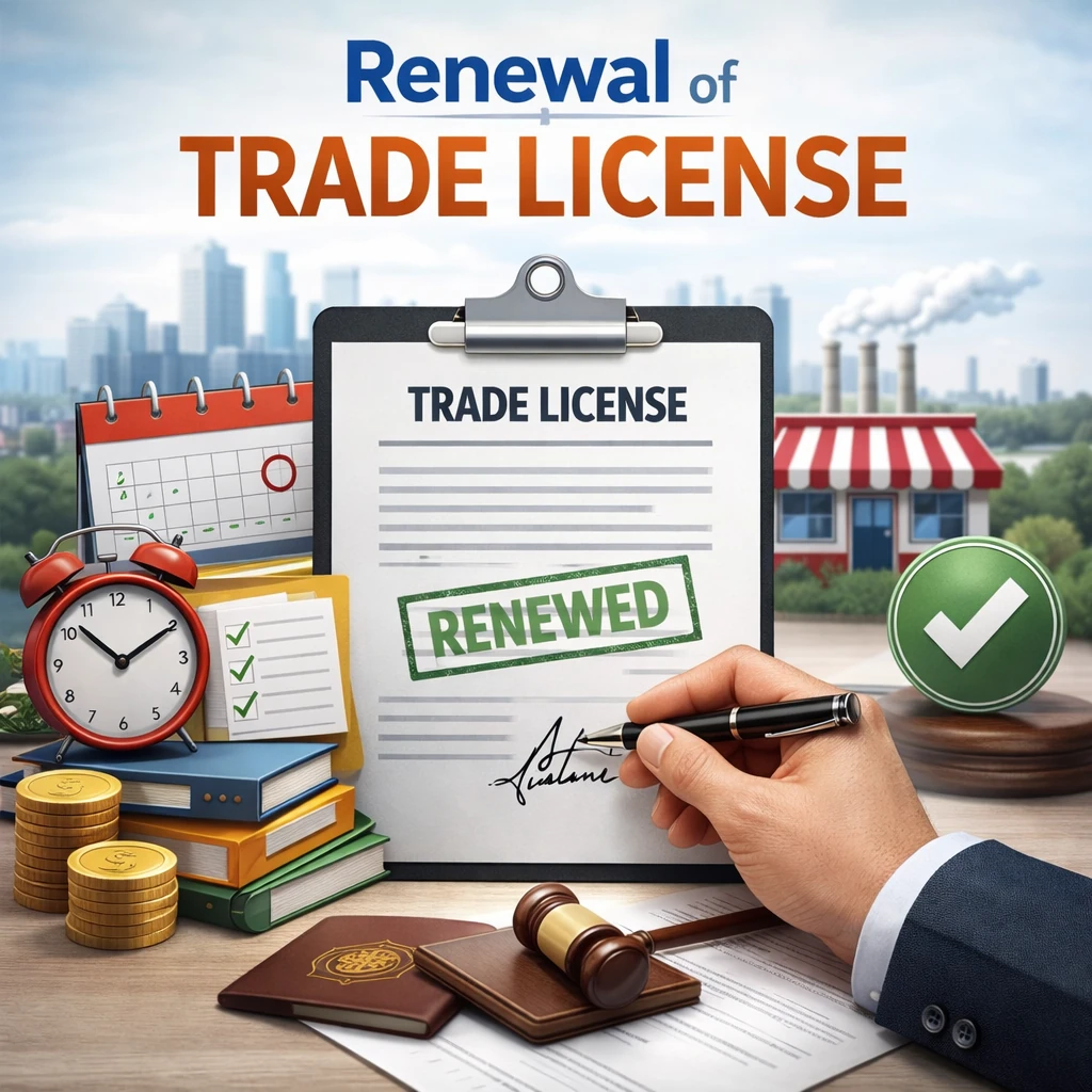 Renewal of Trade License