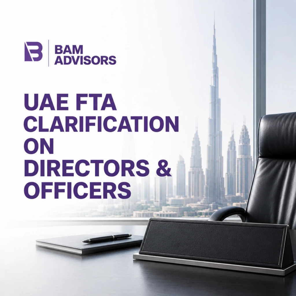 UAE FTA Clarification On Directors & Officers